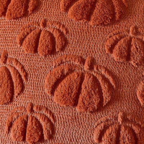 MIULEE Fall Decor Pillow Covers 12x20 Set of 2 Pumpkin Caramel