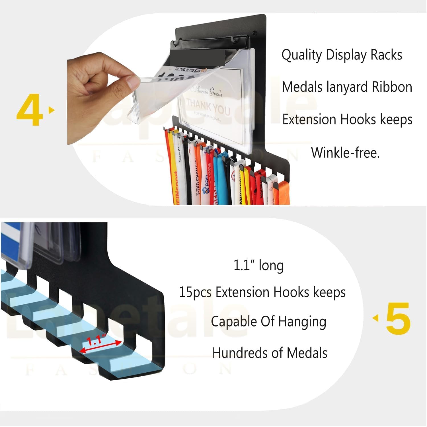 Race Medal and Bib Display,Running Bib and Medal Display and Runner Medal Hanger Display,Medal and Bib Hanger Display
