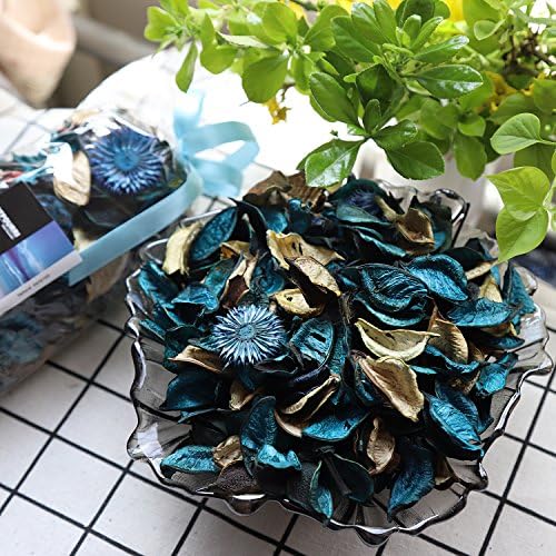 Summer Potpourri Bags,Ocean Breeze Scented Bowl Vase Filler, Blue,8.4 oz