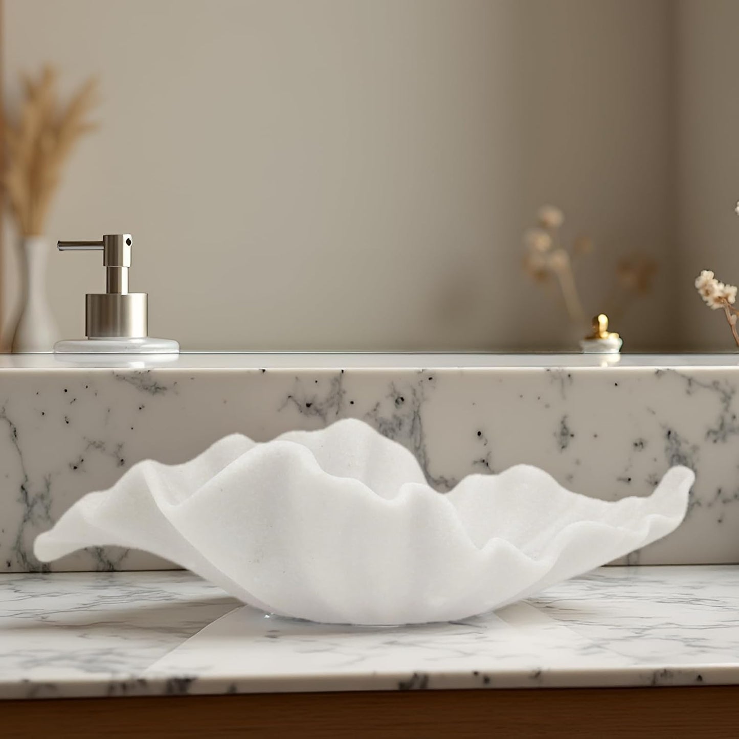 Smal Decorative Bowl / Off-white / 9.8" Small
