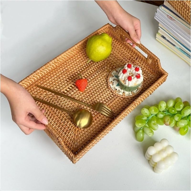 Hand Woven Tray / 14.5 x 10.2 x 1.4