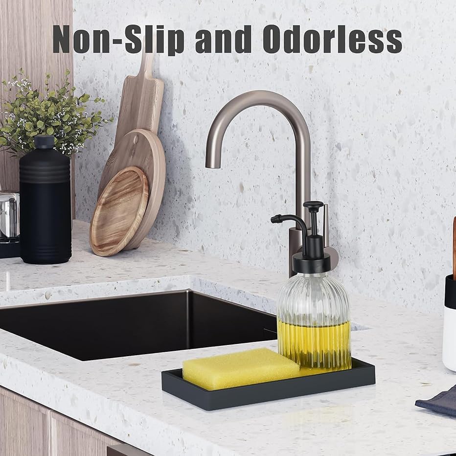 Tray for Scrubber / Black / Set of 2