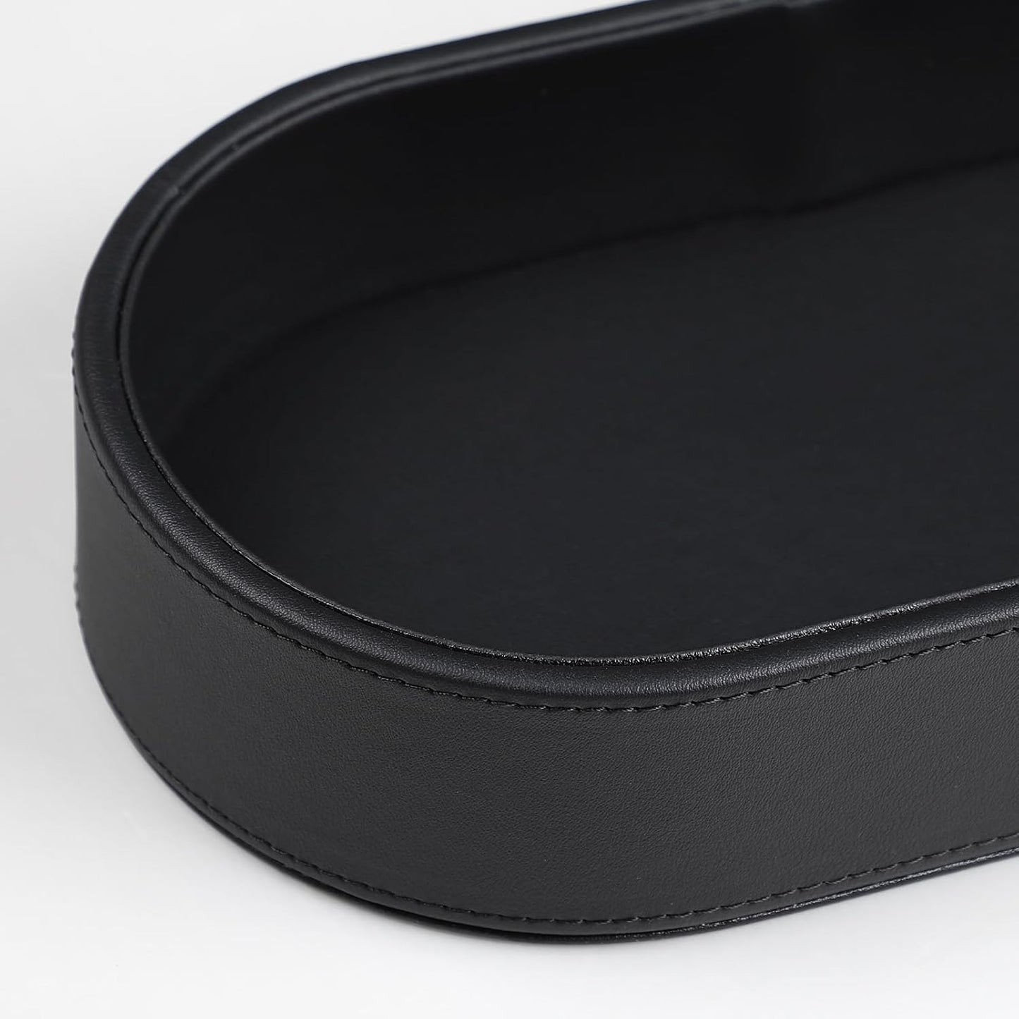Oval Desk Valet Tray / Black