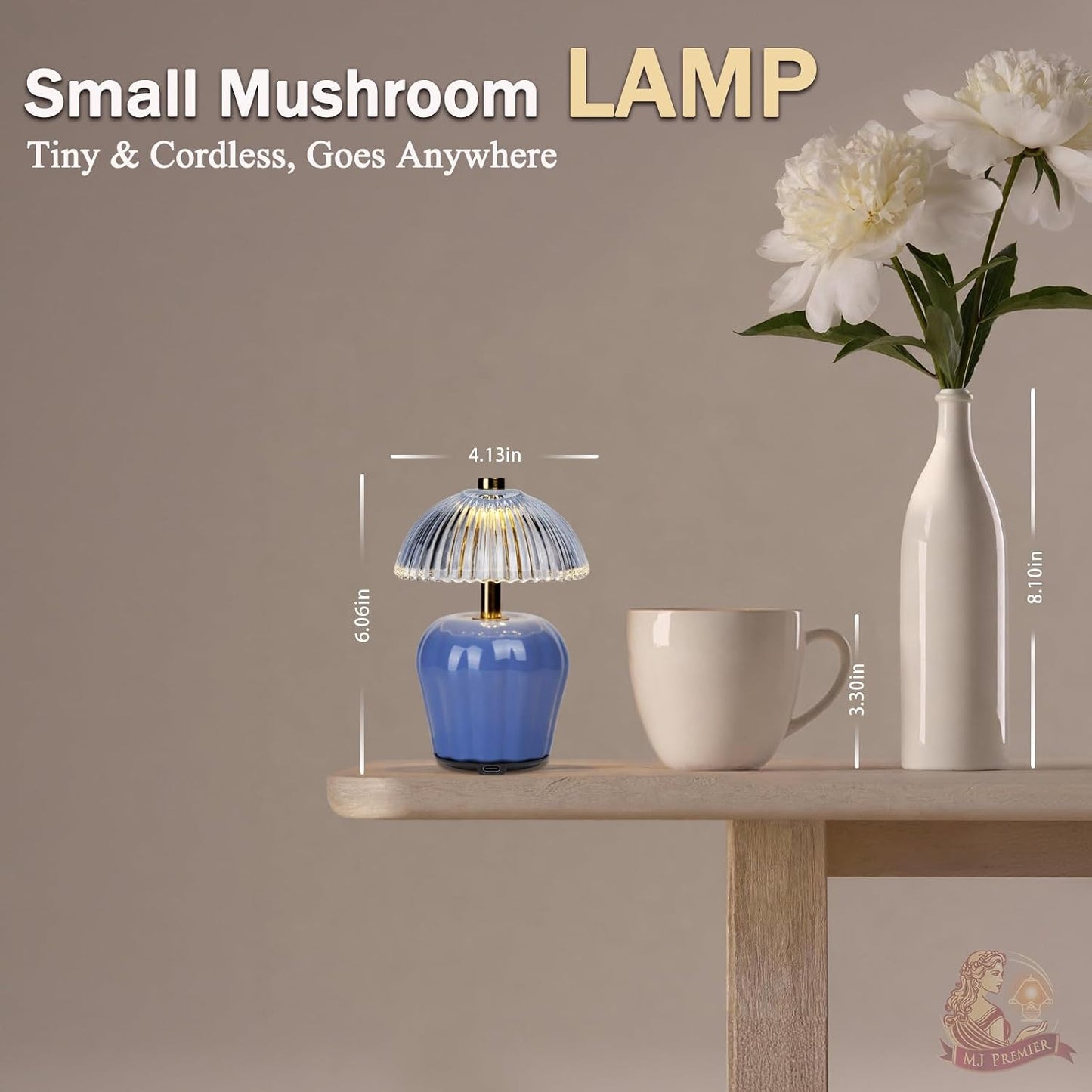 Rechargeable Table Lamp / Blue