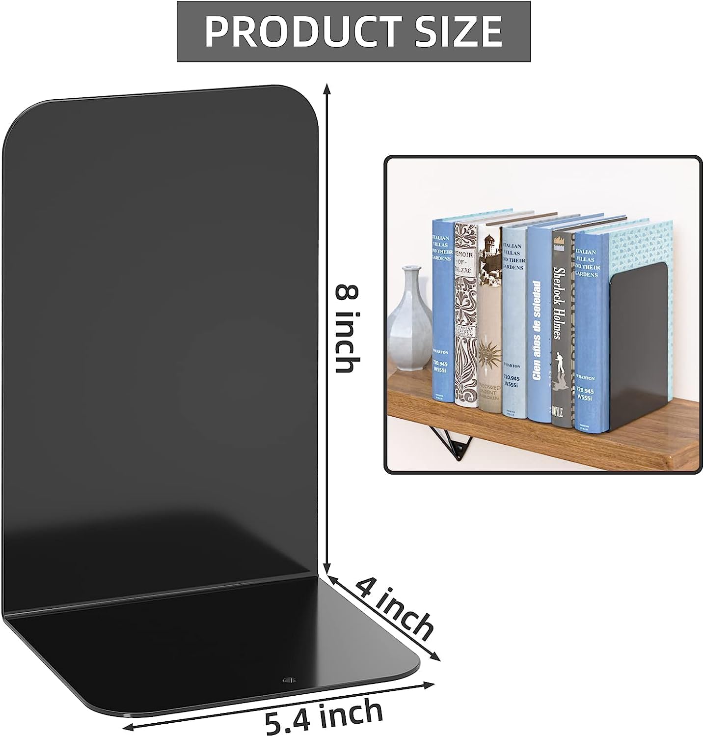Book Stand & Organizer Set / Black