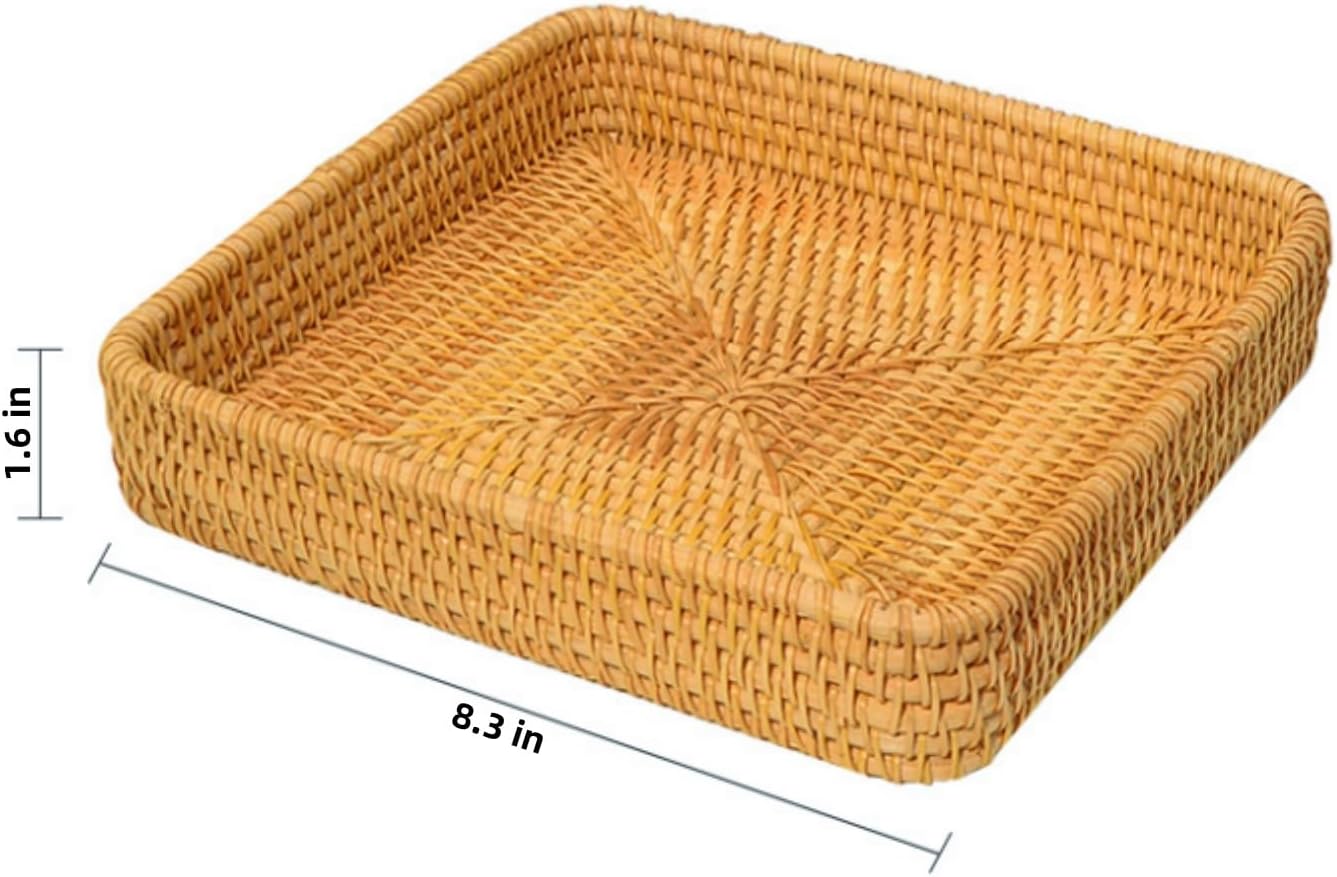 Rattan Serving Tray / M / Natural