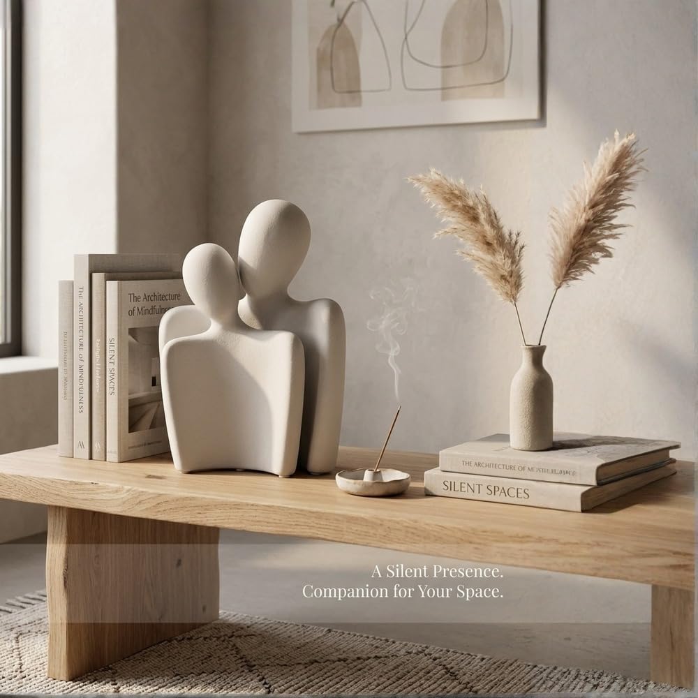 Ceramic Figurine Statue / White