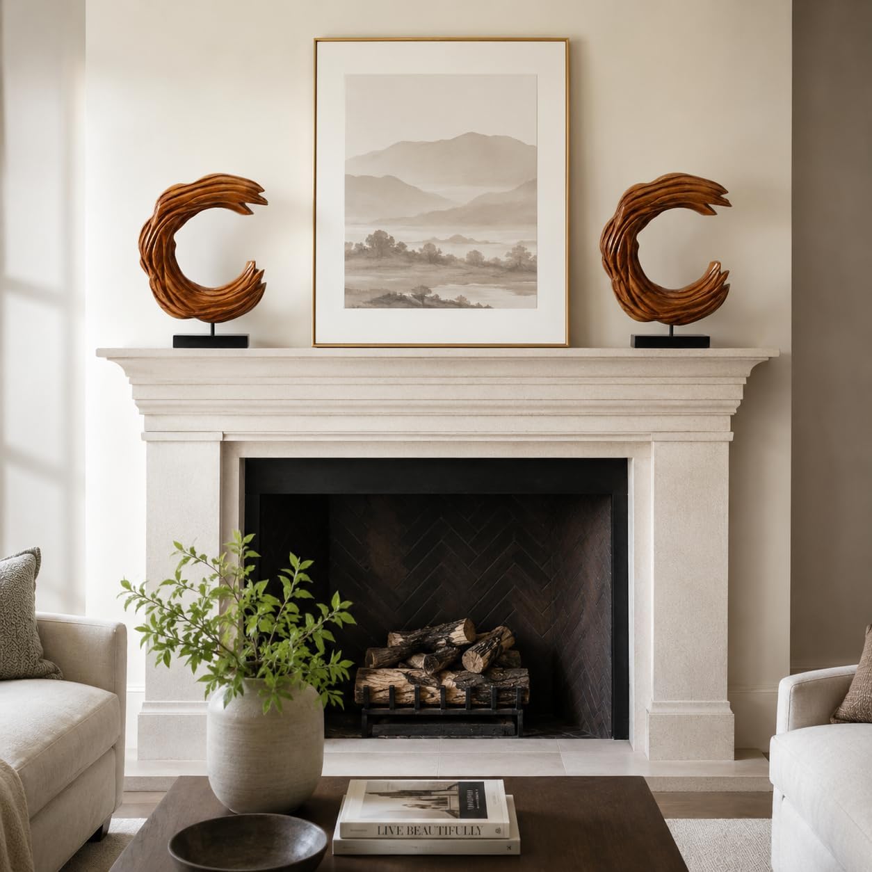Mid Century Modern Coastal Nautical