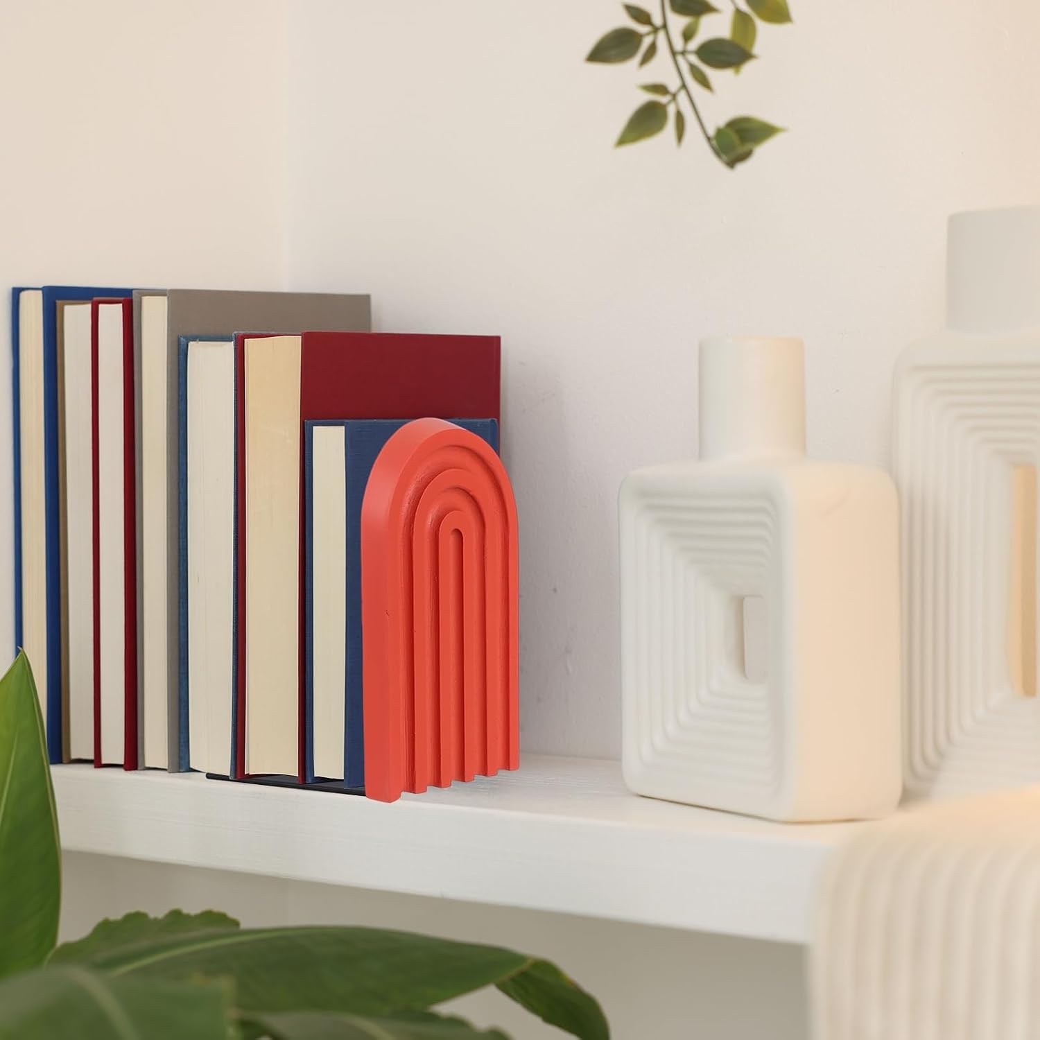 Boho Arch Bookends / Multicolor / Set of 4