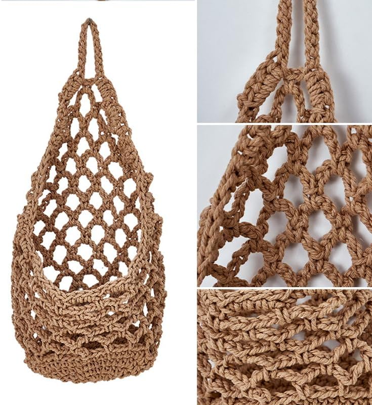 Wall Planters / 2PK Hanging Planter for Pot / Jute / 6 Inch