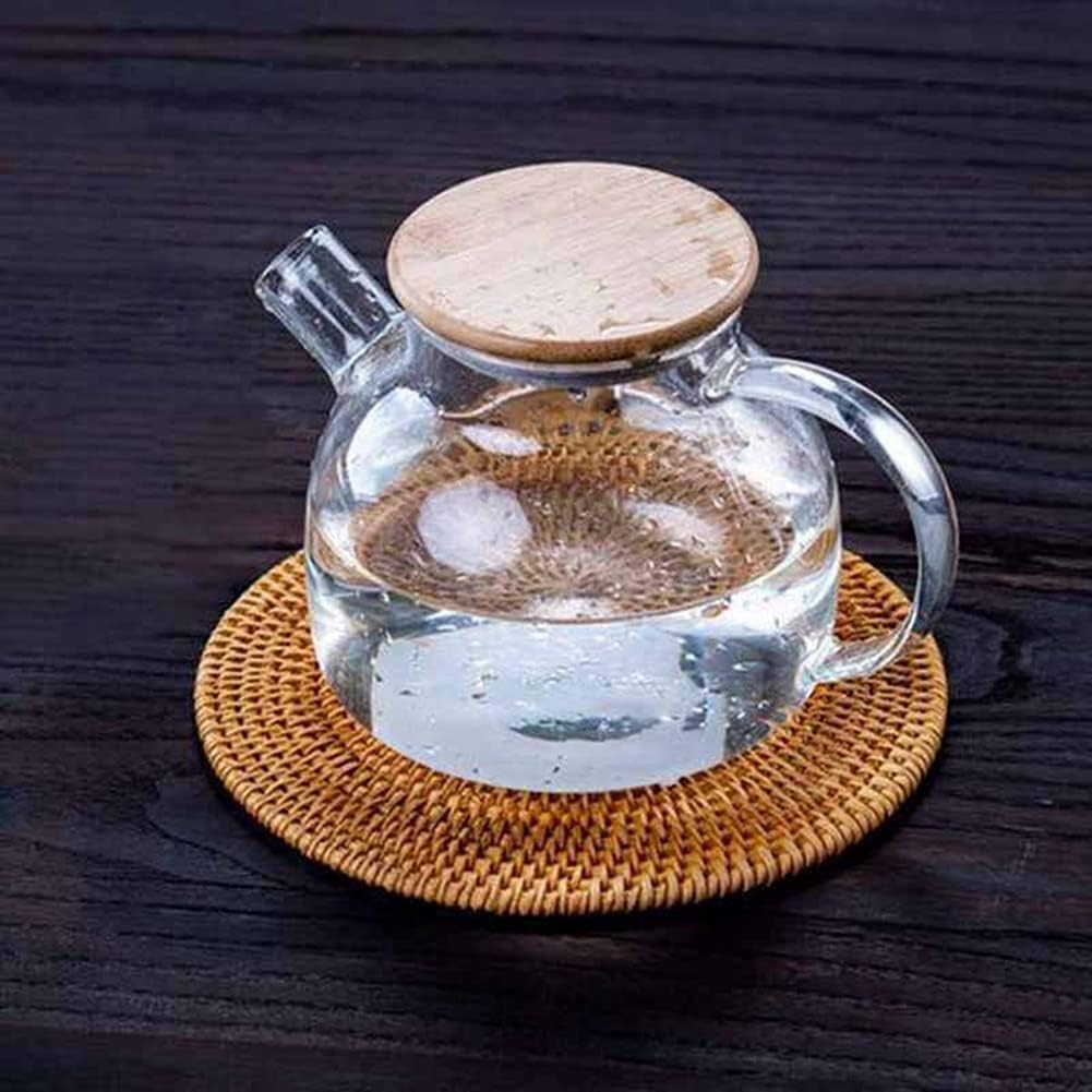 Pot Holder / Rattan Trivets for Hot Dishes-Insulated Hot Pads / Set of 4