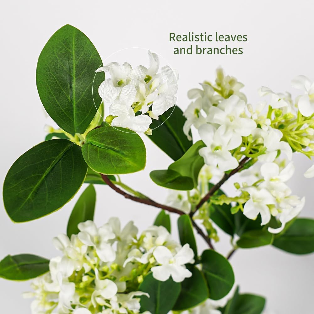 Artificial Plants / Artificial Branches / Daphne / Green / Set of 3