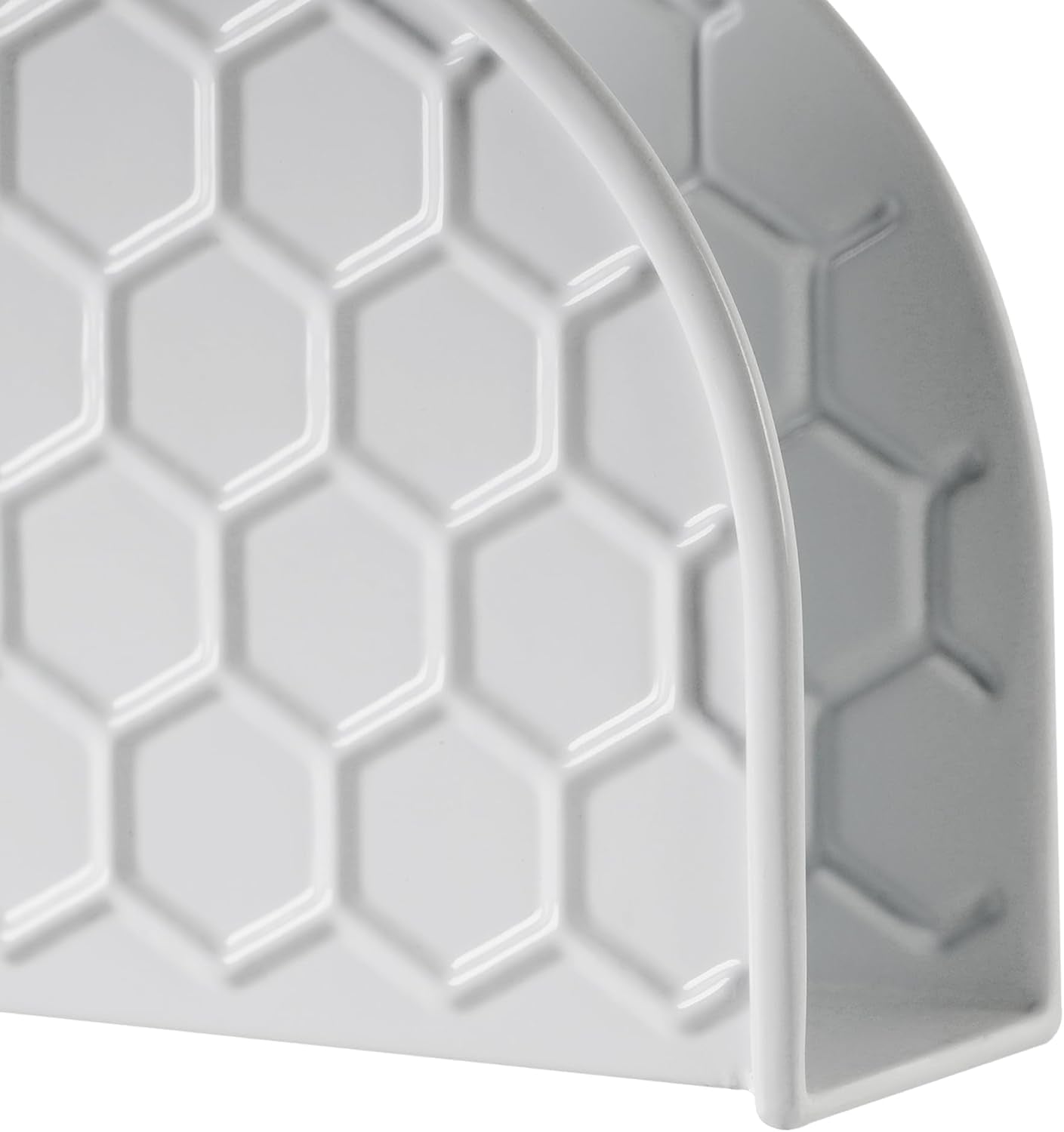 White Napkin Holder / Honeycomb White