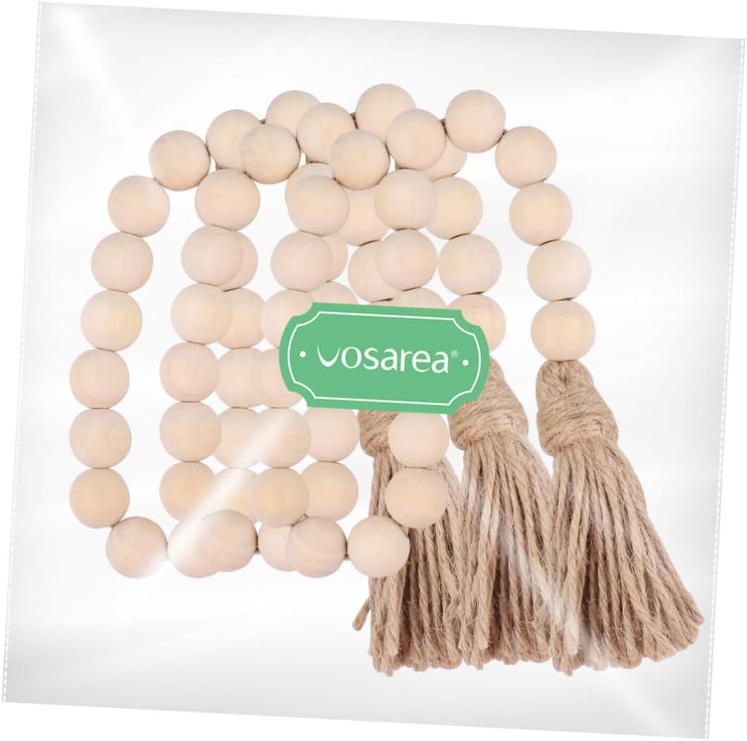 Wood Bead Garland / Set of 3