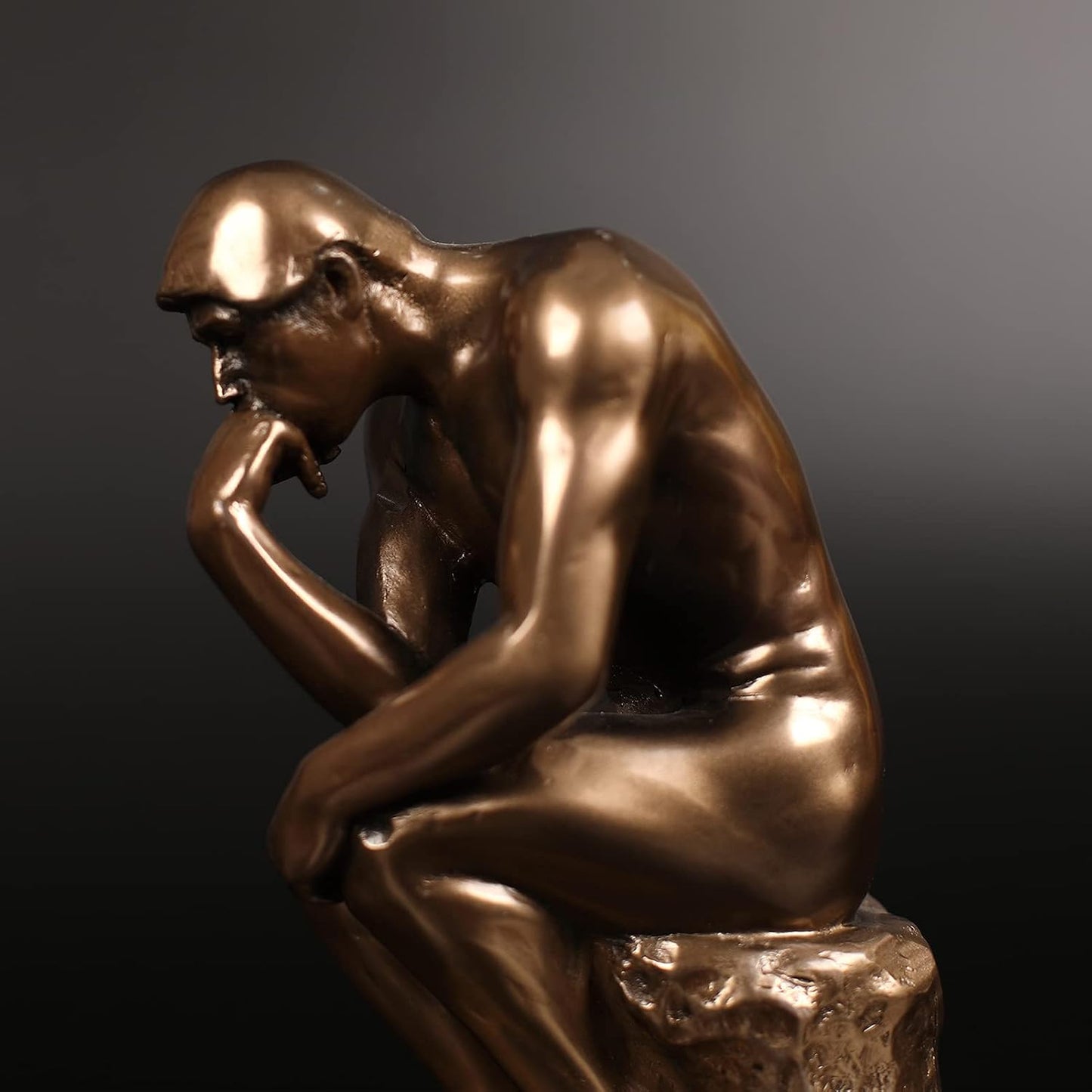 7.48- Museum Grade Collectible Figurine / Resin / Small / Bronze