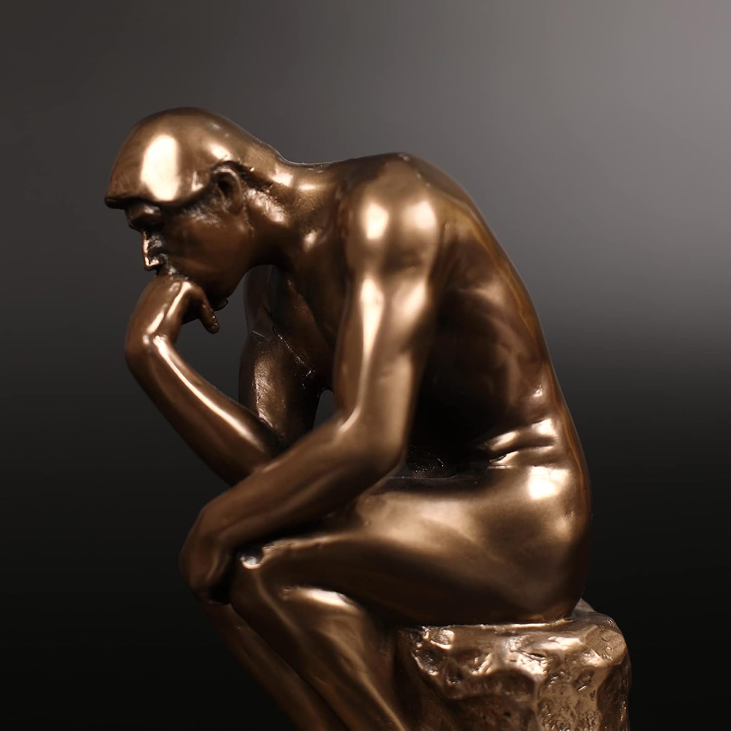 7.48- Museum Grade Collectible Figurine / Resin / Small / Bronze