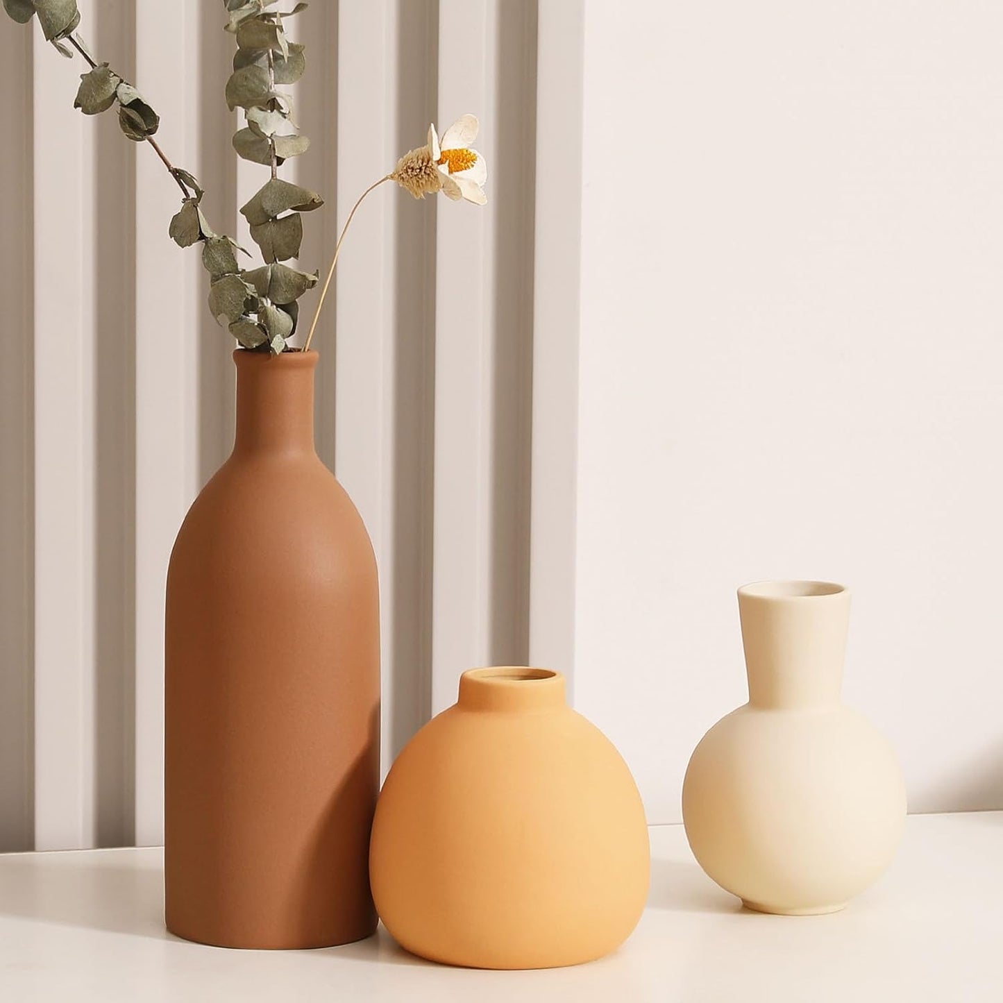 Ceramic Vase / Handcrafted Ceramic Vases / Set A / Set of 3