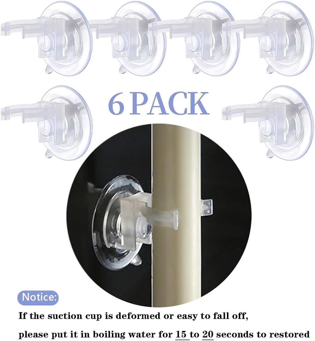 6PACK Flameless Battery Powered 8'' Ivory Taper Windows Candles, Include 12 AA Batteries, with Remote and Timer, with