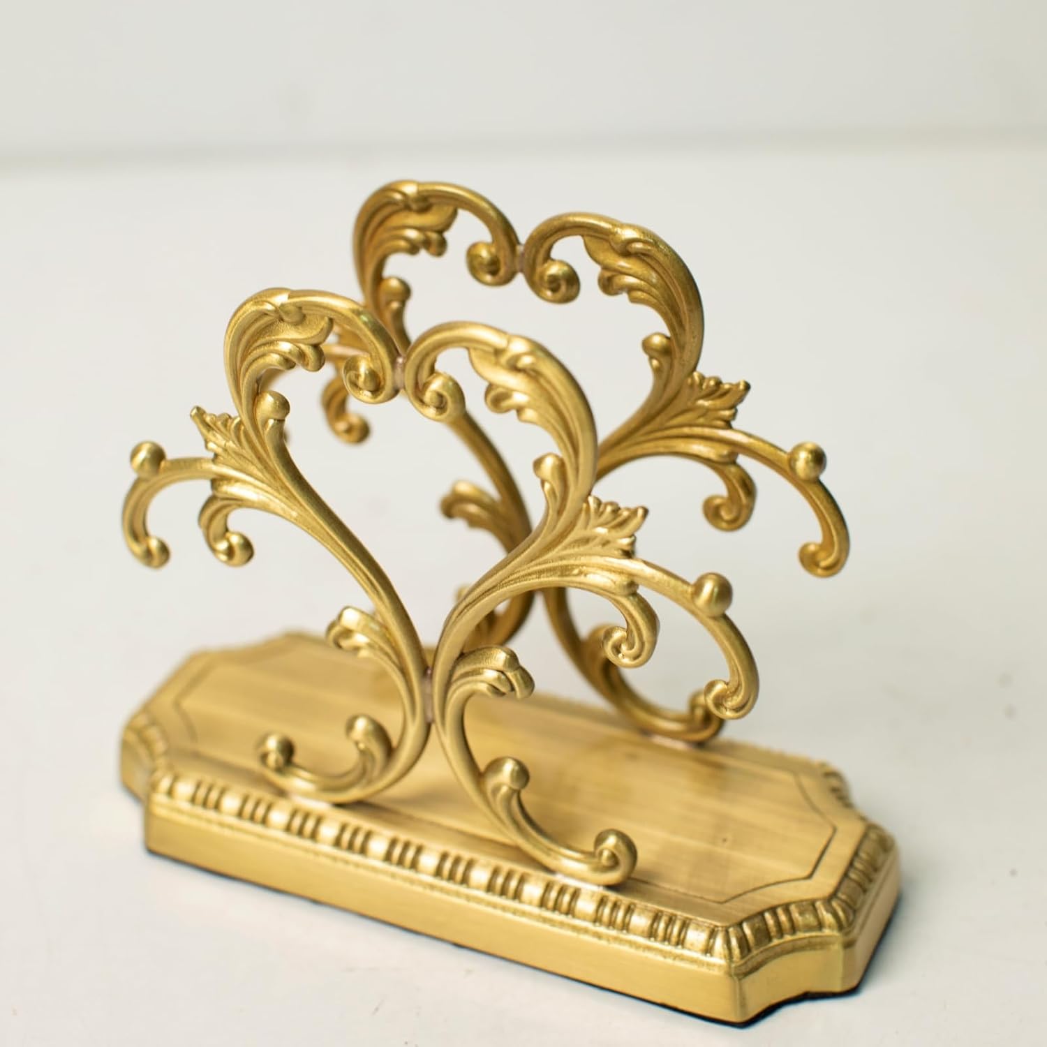 Brass Napkin Holders for Paper Napkins & Kitchen Dining & Countertops / Gold Napkin Holder
