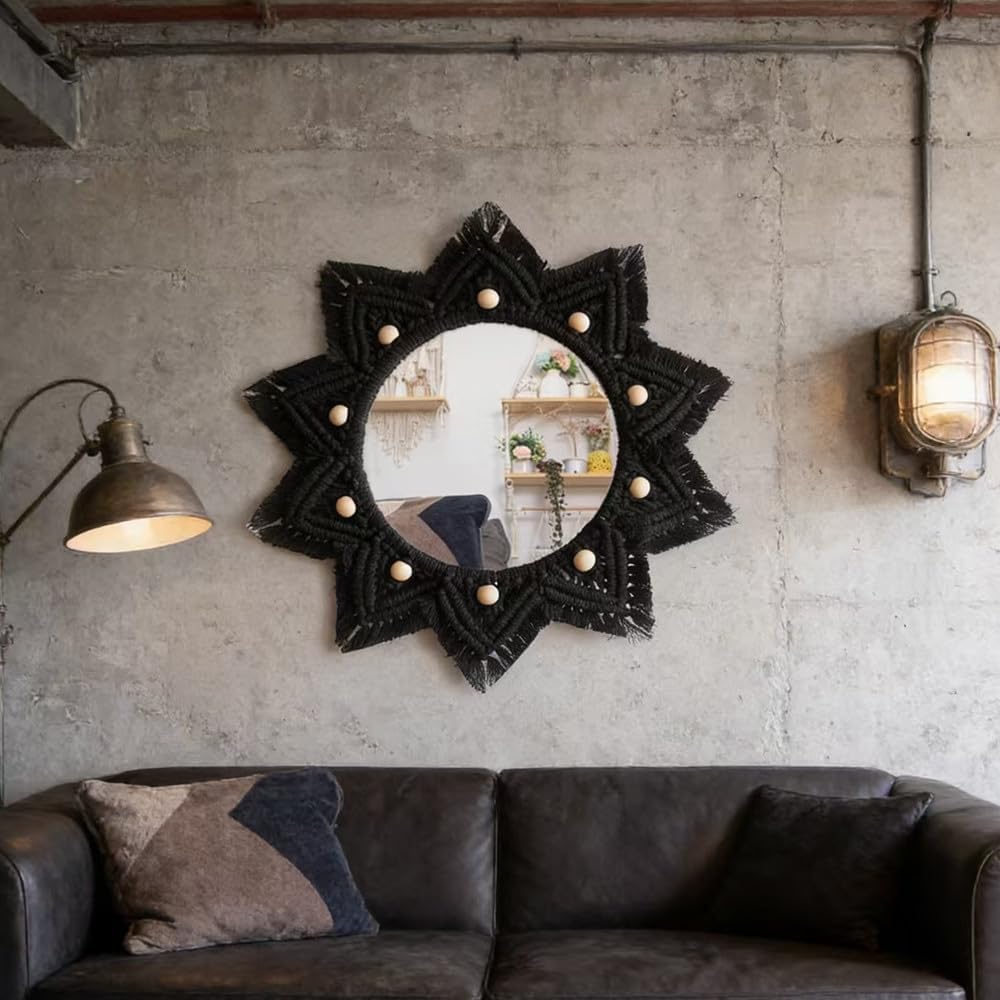 wall hanging HD glass / Black