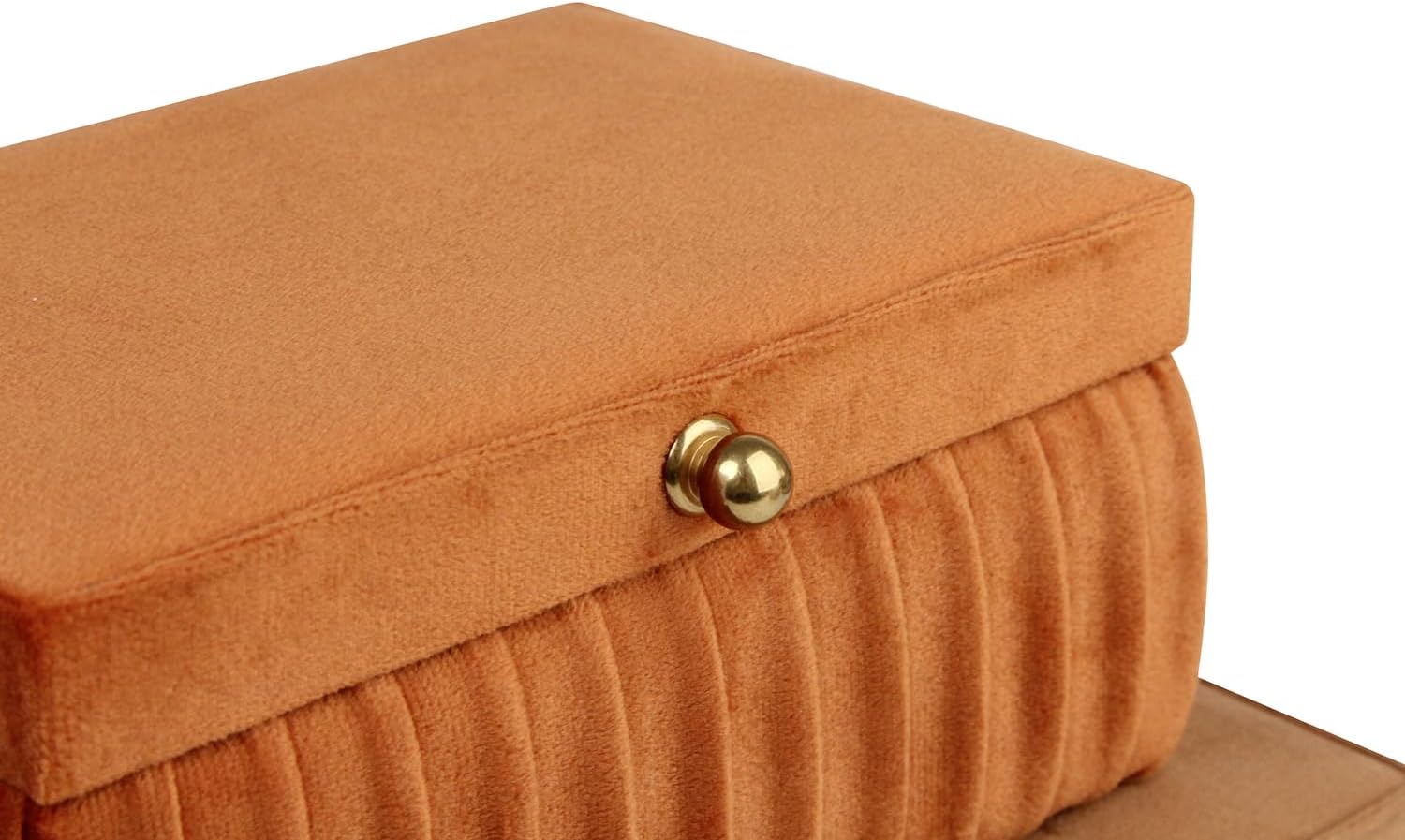 Velvet Decorative Boxes / Brown