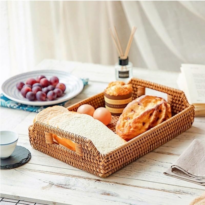 Hand Woven Tray / 14.5 x 10.2 x 1.4