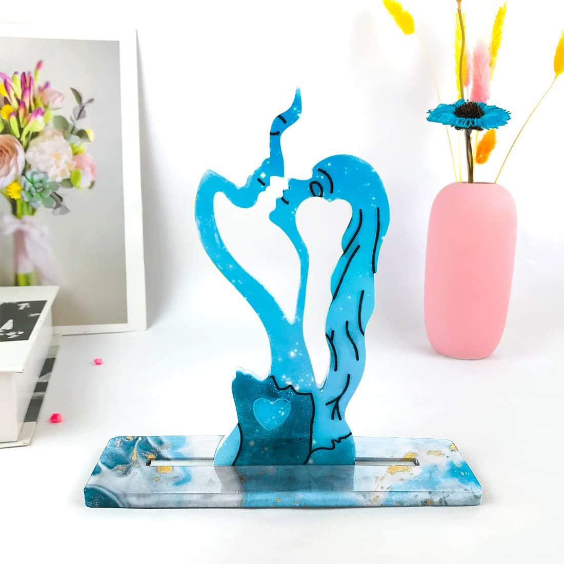 Abstract Statue Silicone Mold Kit / Portrait Molds
