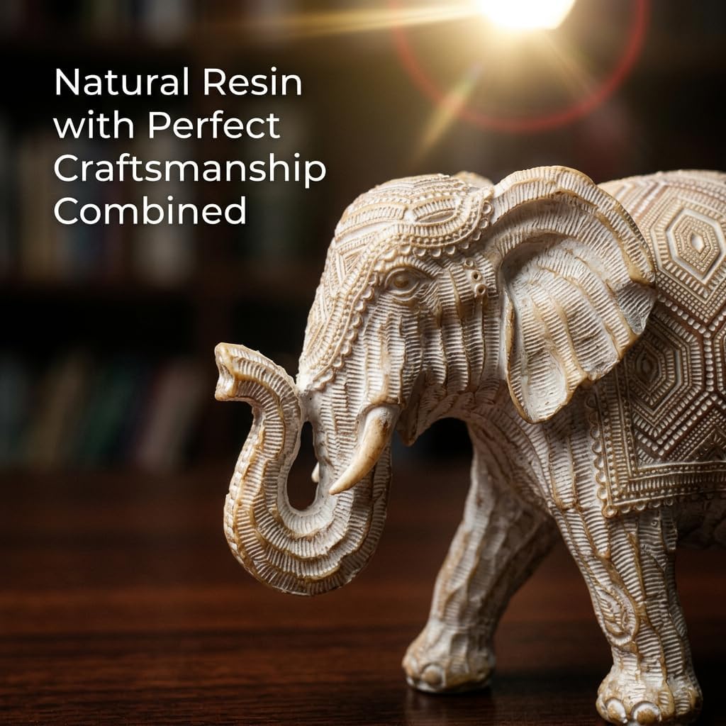 Boho Figurine / Statue / Elephant