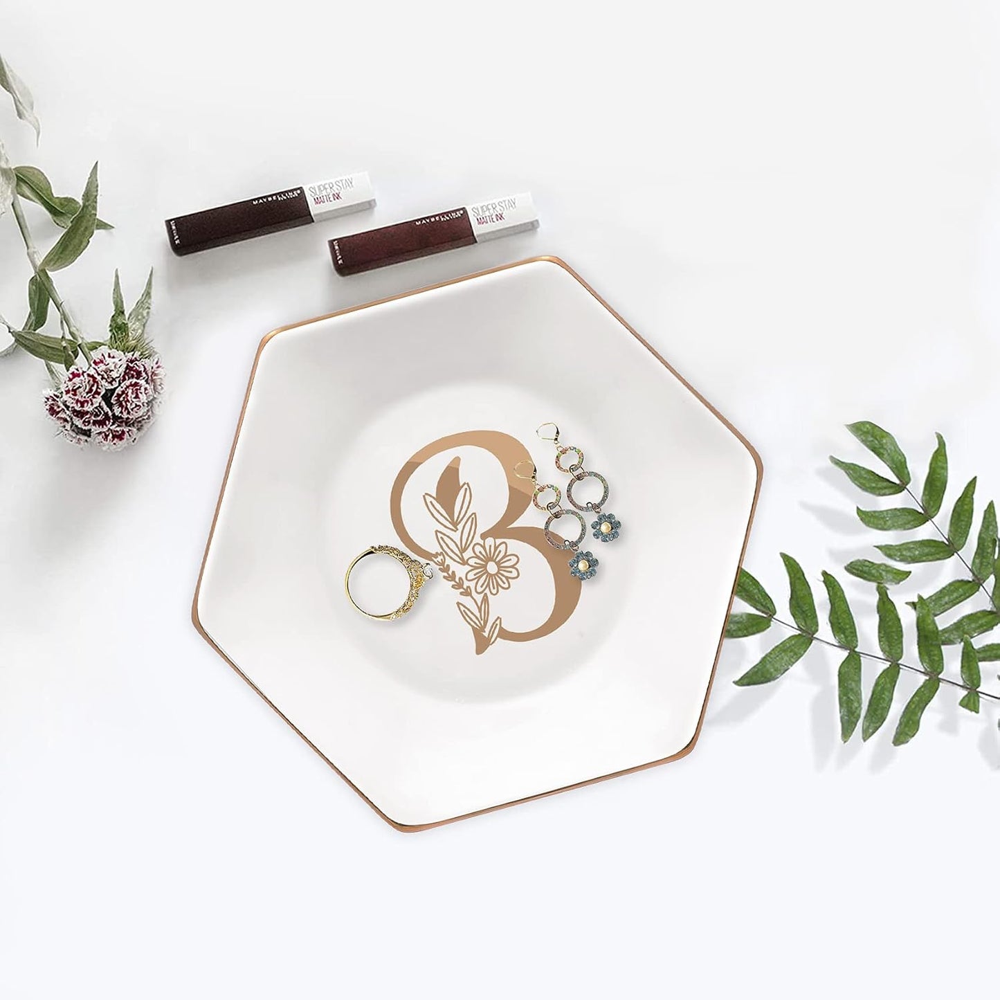 Ceramic Ring Holder / B / White