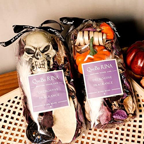 Halloween Potpourri Bags, Black Decorative Bowl Filler,8.4 oz