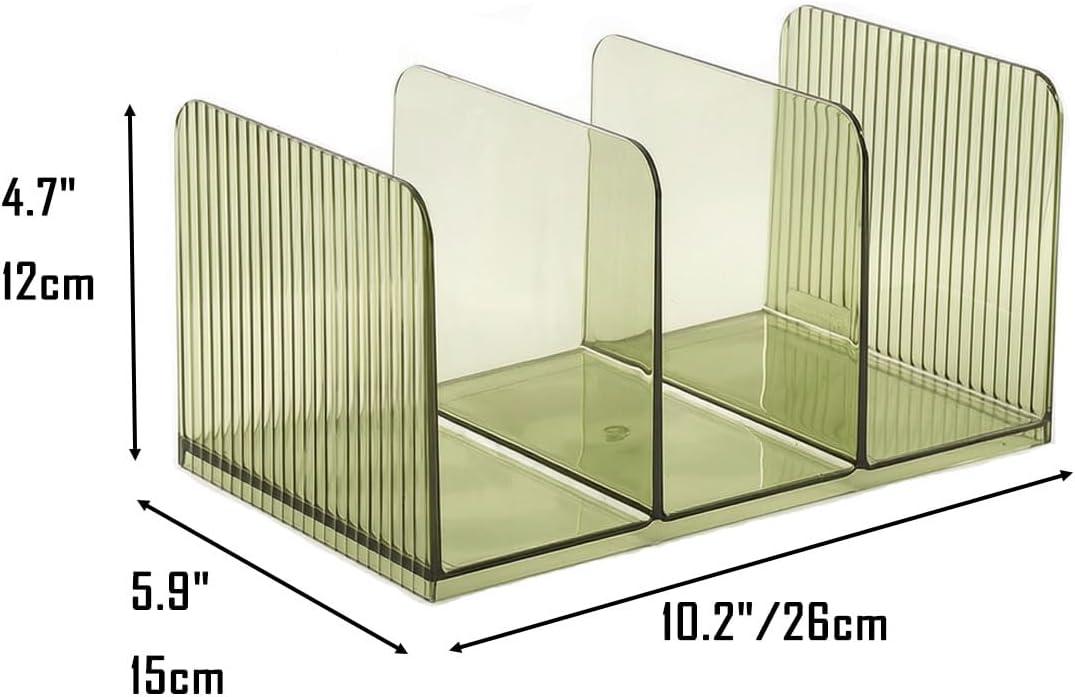 Versatile Acrylic Magazine File Holder / Clear