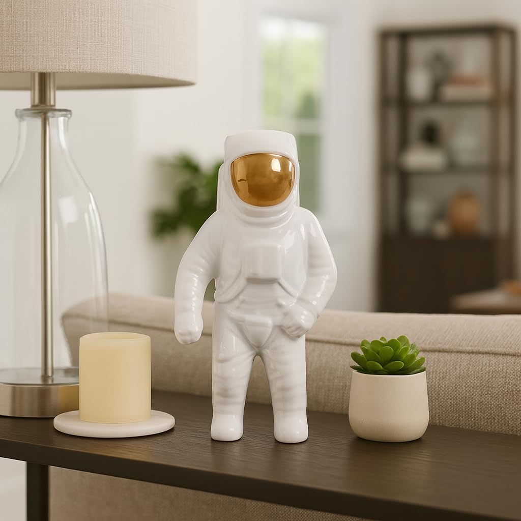 Ceramic Astronaut Statue Figurine