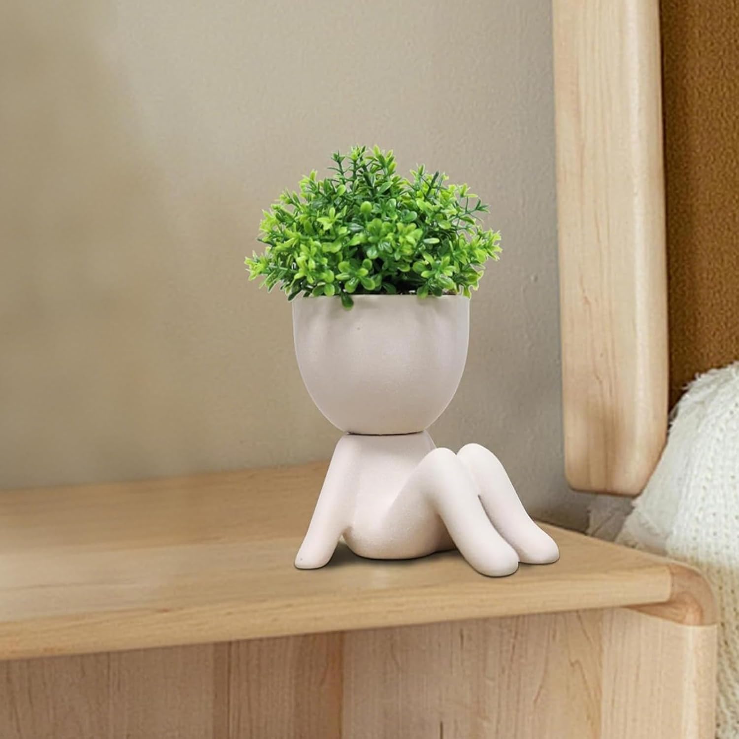 Fake Plants / Small Fake Plant / Khaki-b