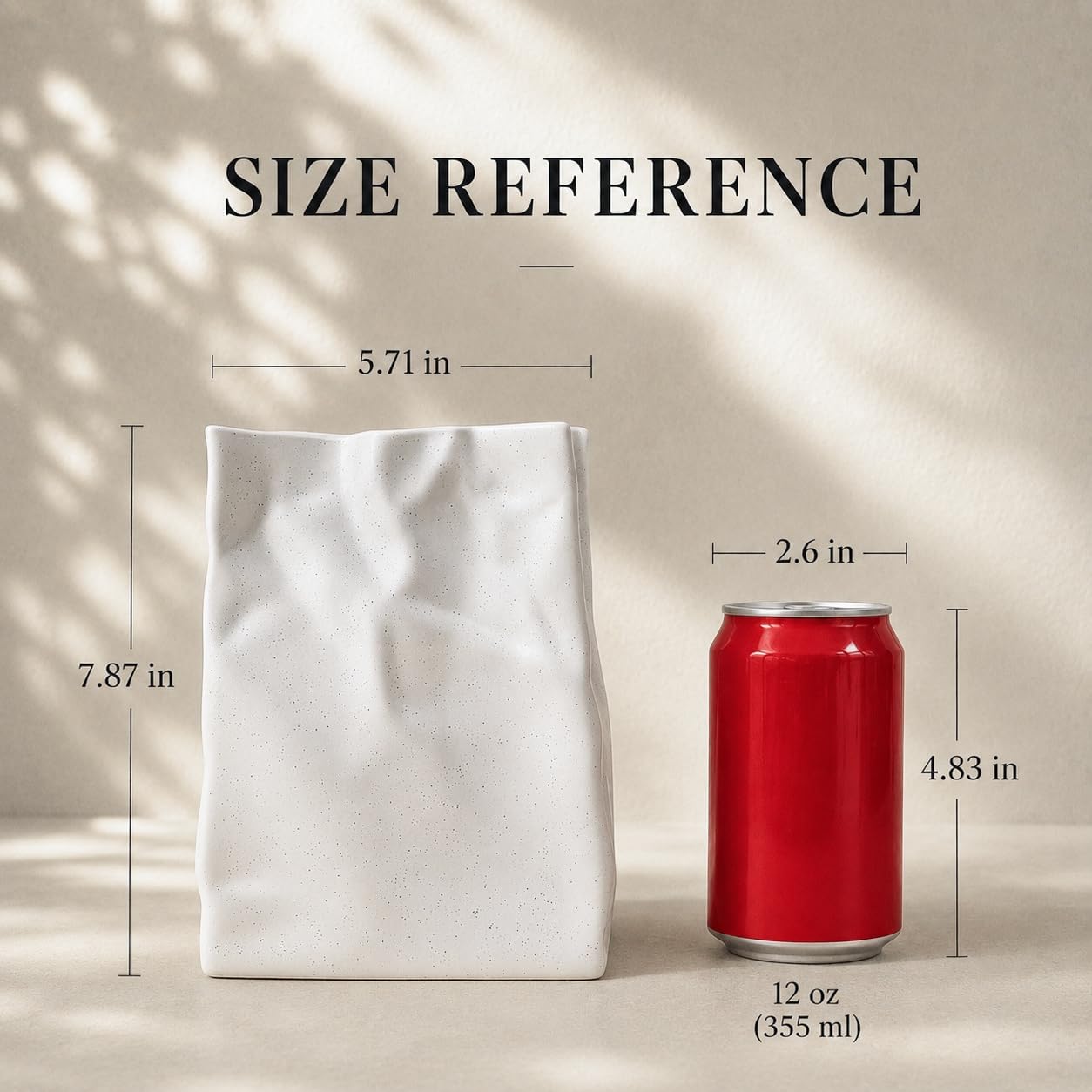 Modern Aesthetic Flower Vase / Nacre White