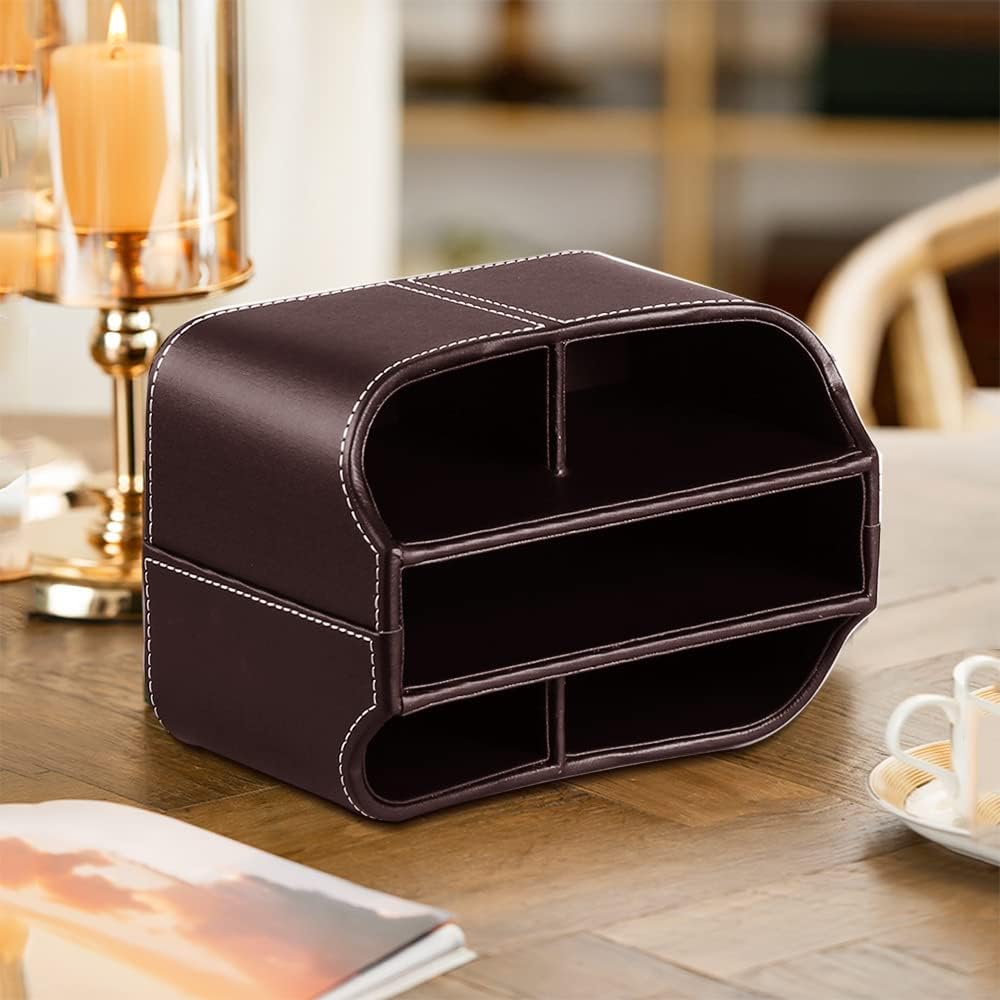 360° Rotating Remote Control Holder / Brown