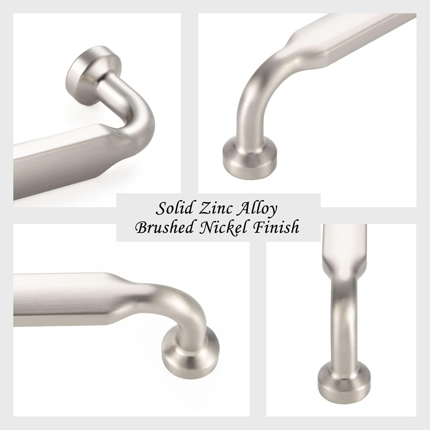 3-3/ Hole Centers / 3-3/4" Hole Centers / Classic / Brushed Nickel / Silver