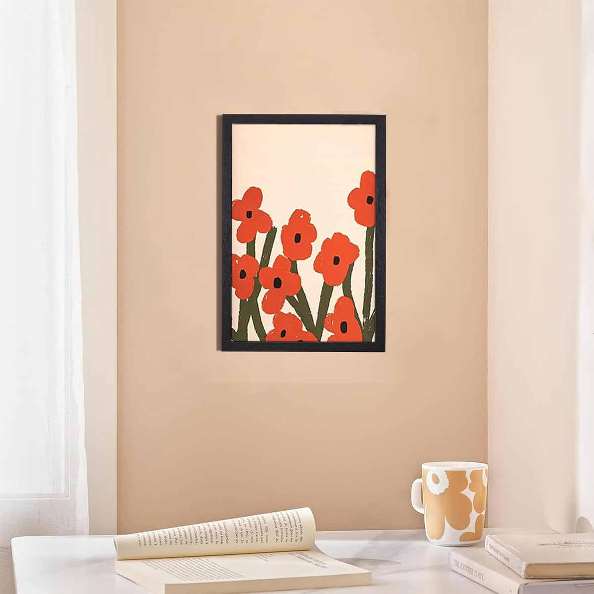 eletecpro 12x18 Picture Frames, Acrylic Cover, Black, Set of 5 | Display Photo 12x18 Photo, Horizontal or Vertical