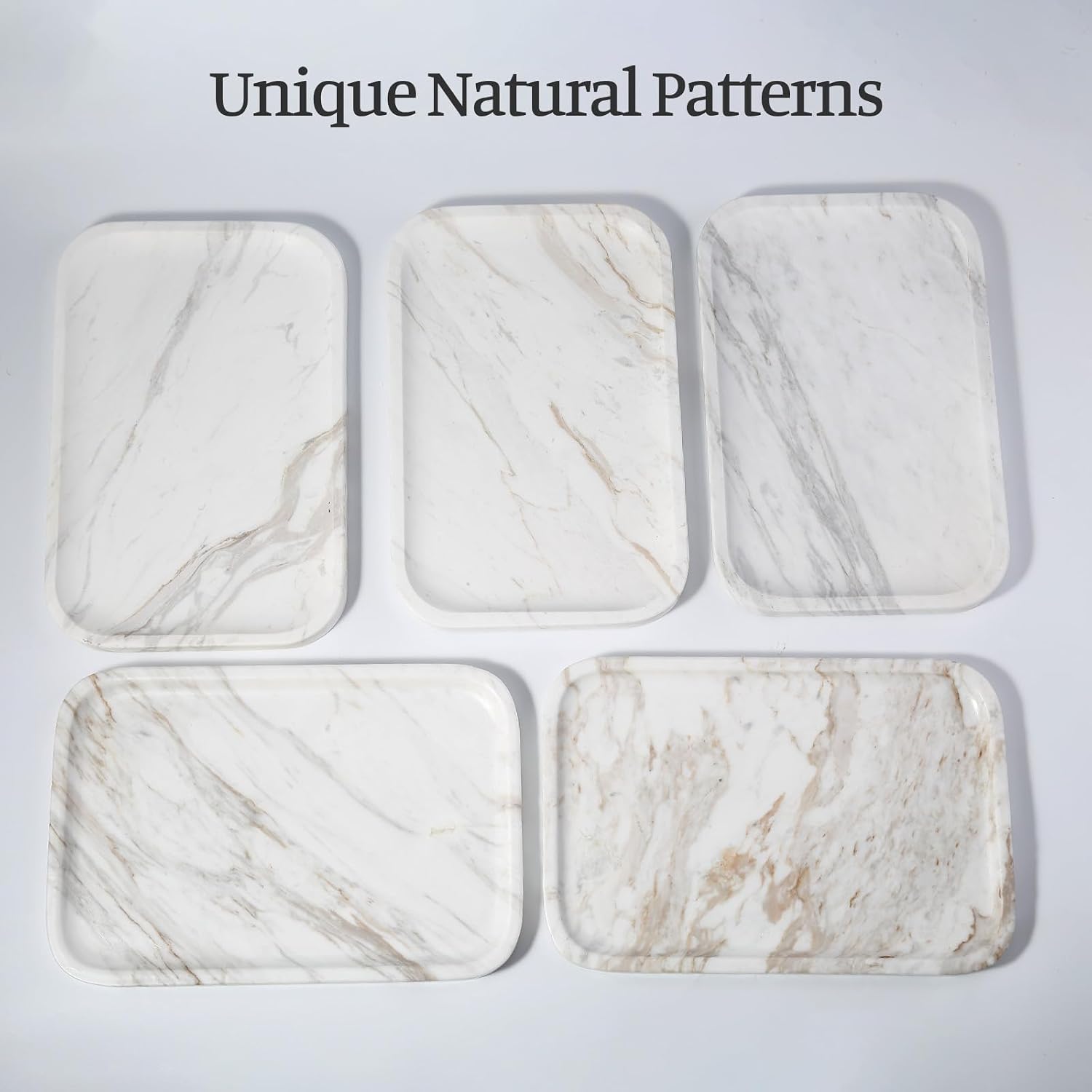 Marble Vanity Tray / Greece-white