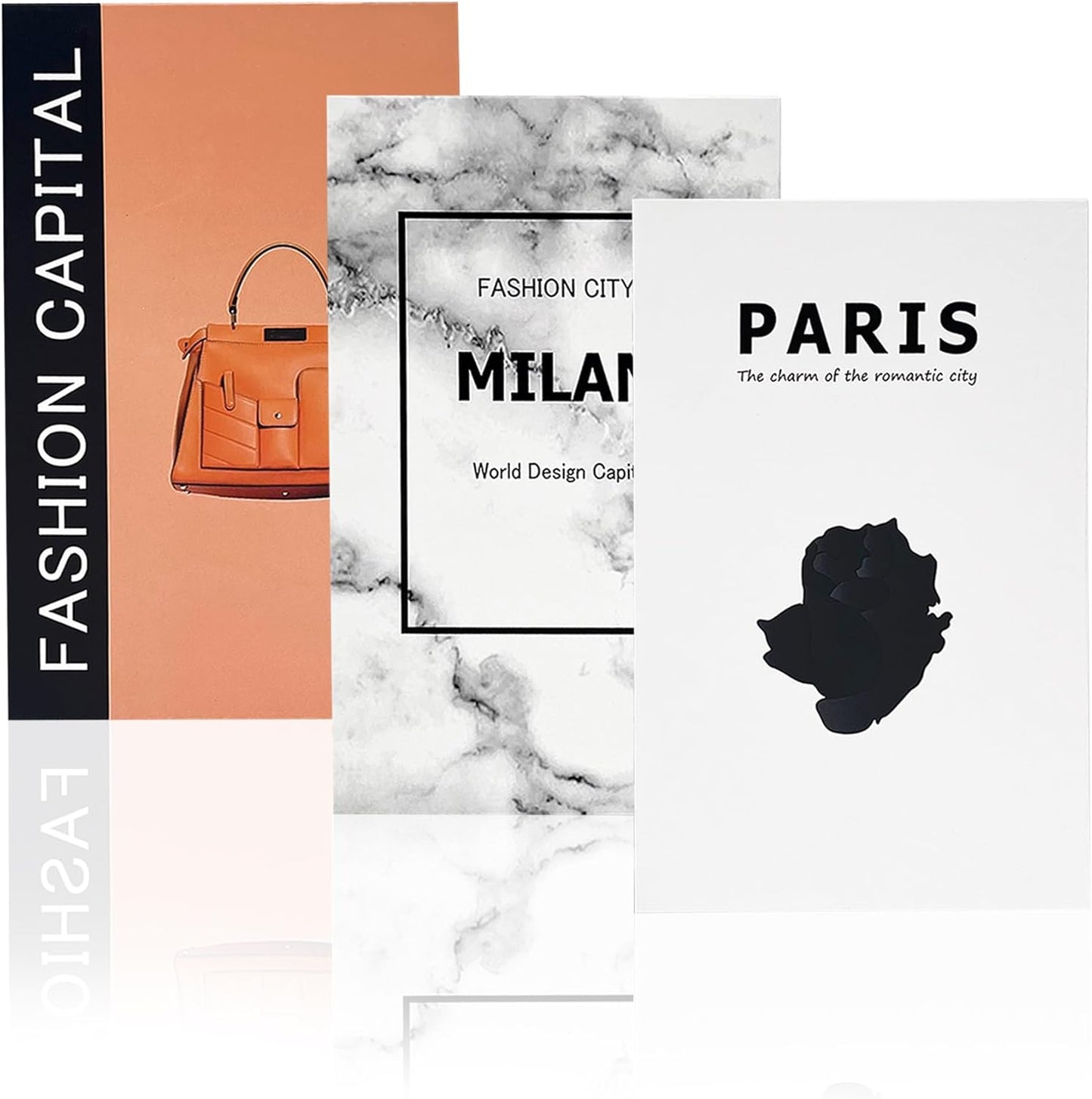Home Modern Fashion Decoration Fake Books / Set of 3