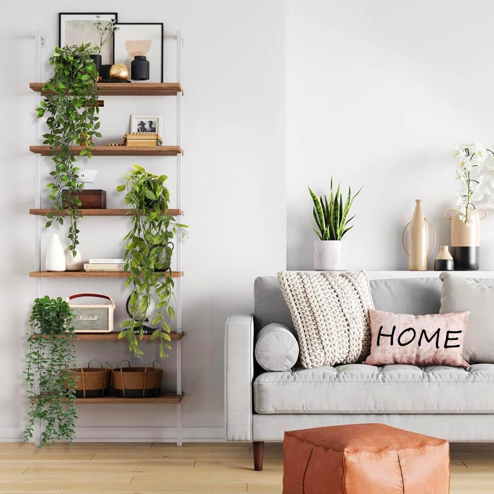 Fake Plants Artificial Indoor Faux Hanging Plants Greenery Eucalyptus Décor / Green / Set of 3