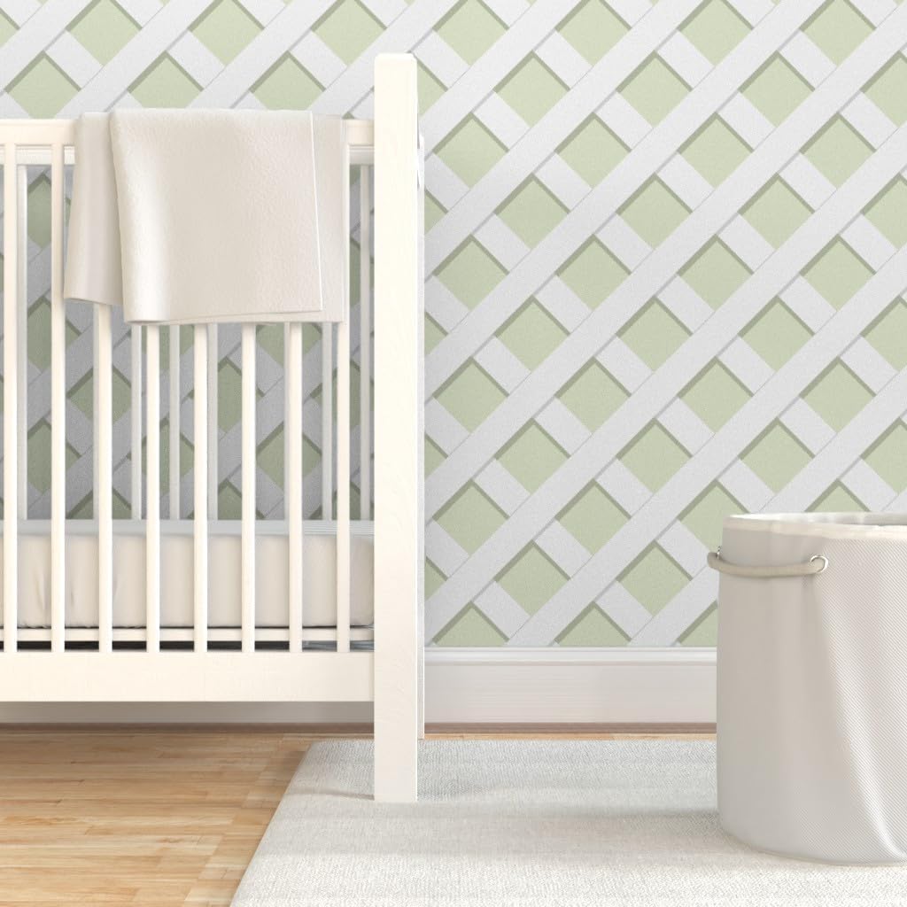 Peel & Stick Wallpaper / 24 x 12 / Swatch / Green
