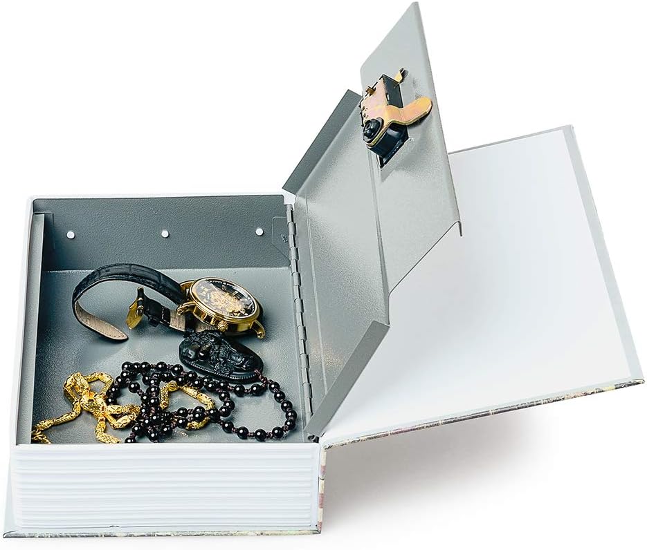 Diversion Book / Diversion Book Safe Storage Box / Rose-key / 9.5 x 6 x 2.2