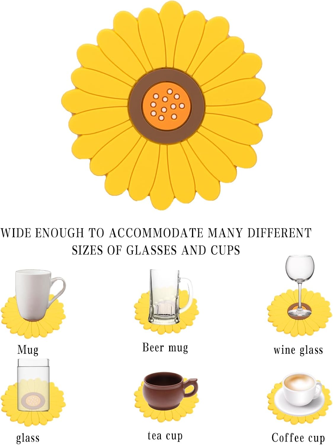 Fuitable for Kinds of Cups Tables / Set of 6