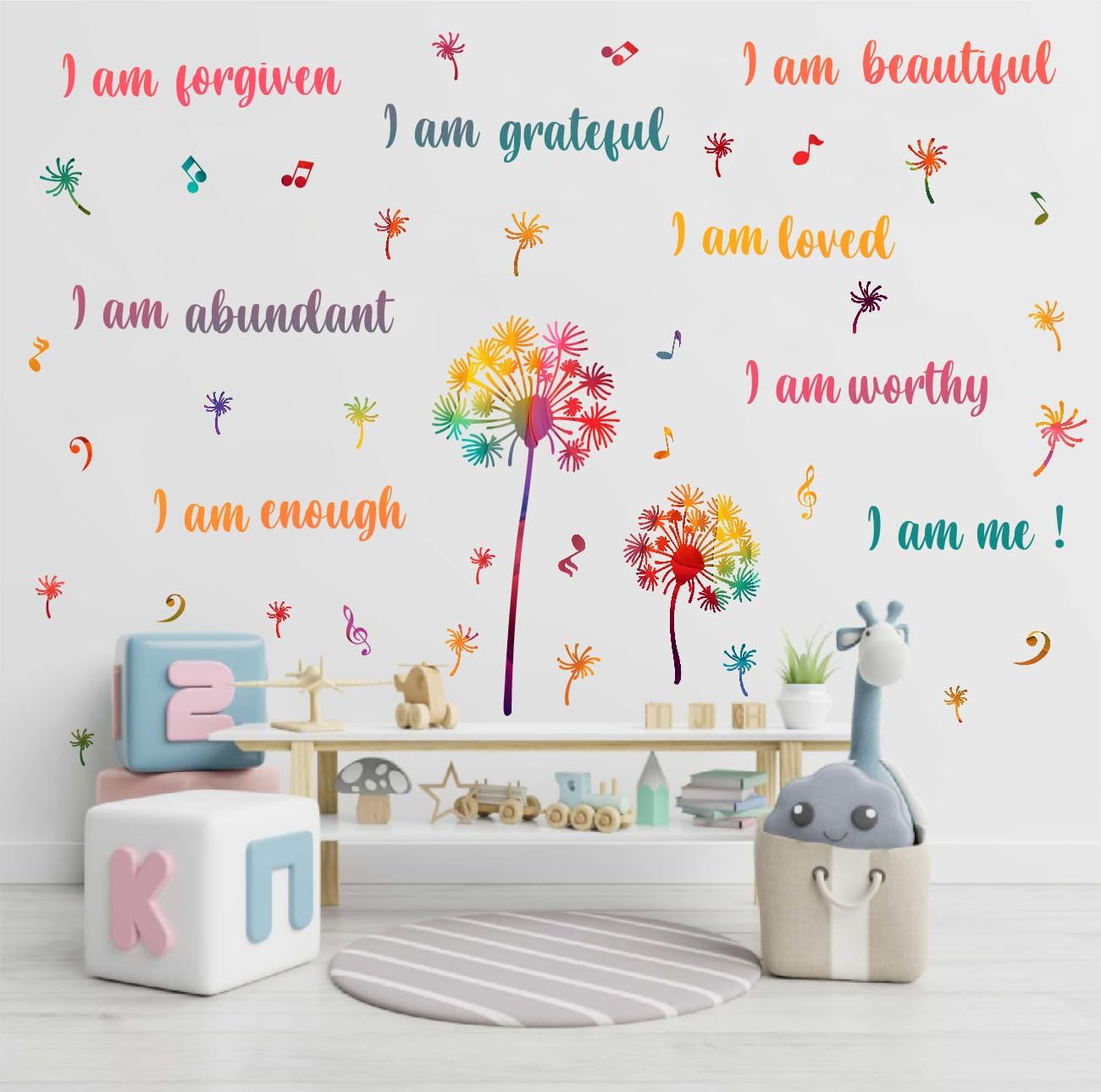 Colorful Wall Stickers / Dandelion