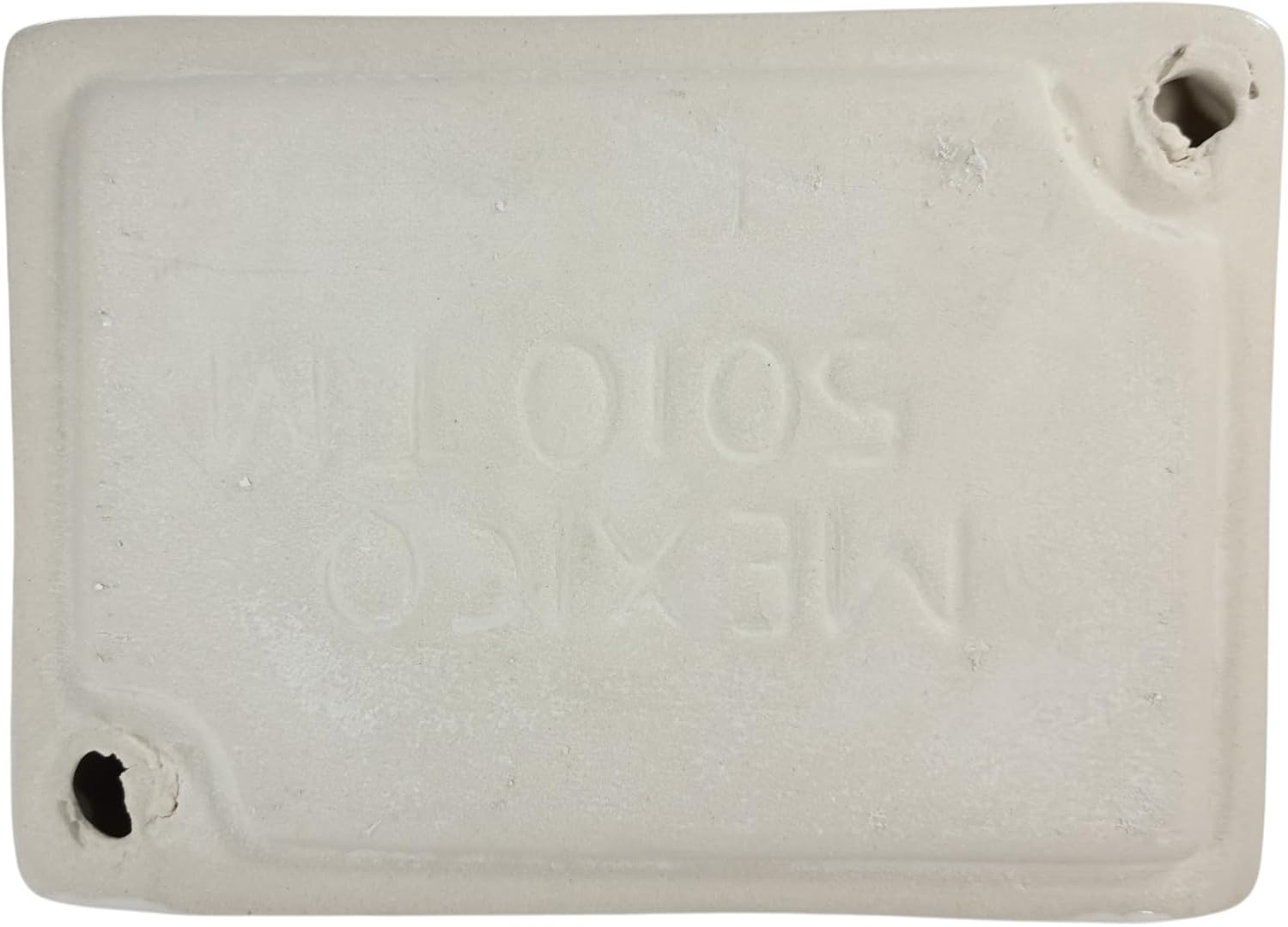 Bone Almond Ceramic Soap Dish Shower Tray Tile in Installation Vintage Mid Century Modern / Beige