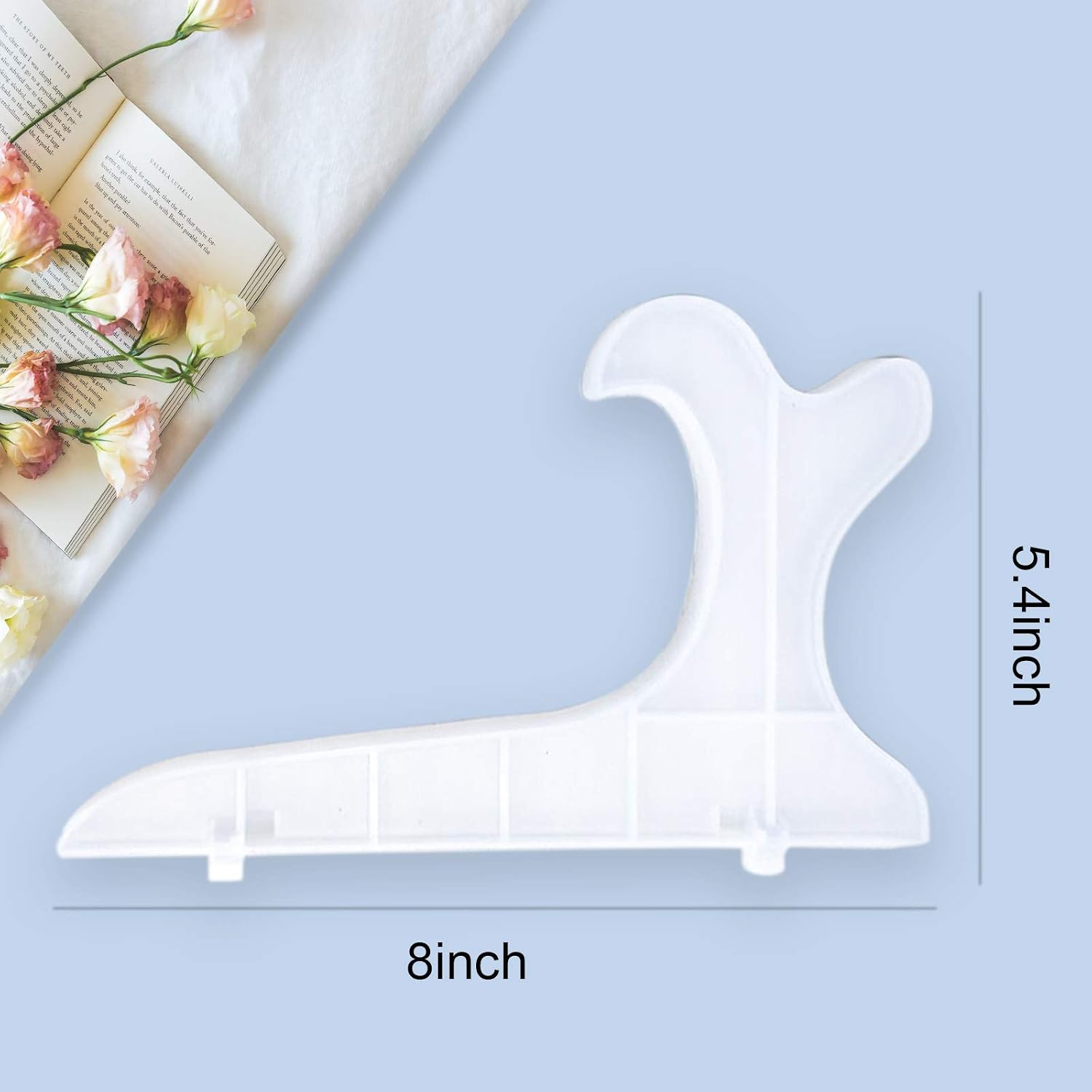 Display Stand Resin Mold Plate Stands for Display/Silicone Plate Holder for Epoxy Casting