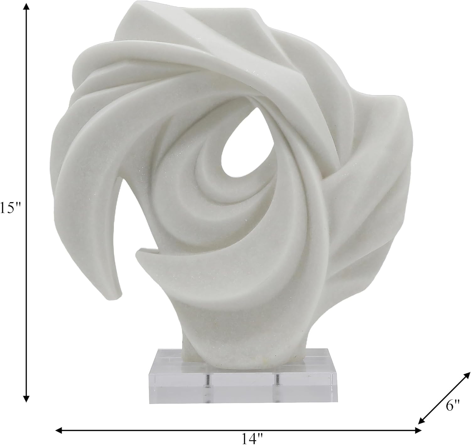 Resin Accent Statue on Acrylic Base