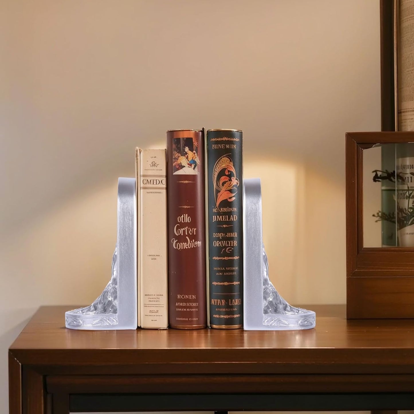 Tree of Life Bookends Set / Silver