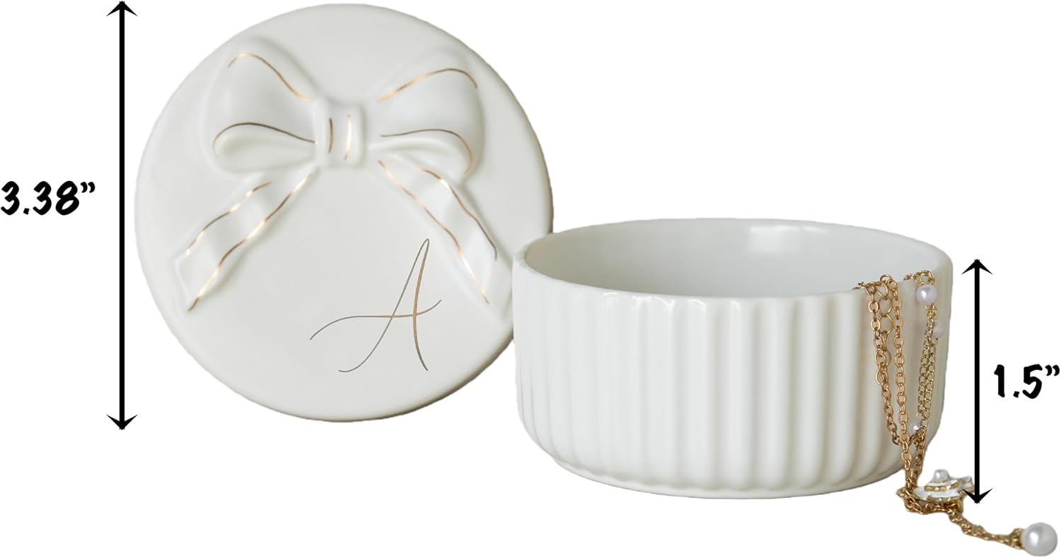 Monogram Jewelry Box / D