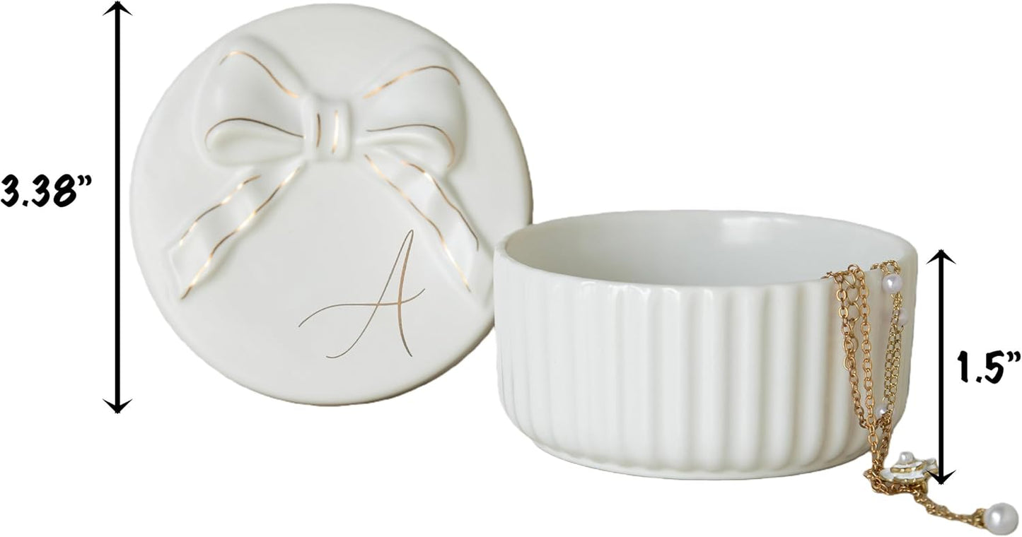 Monogram Jewelry Box / E